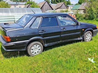 2006 Lada (ВАЗ) 2115, чёрный, 140000 рублей, вид 2