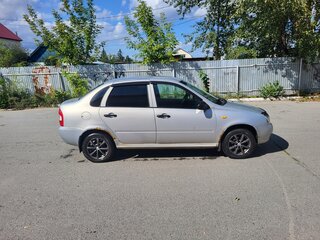 2008 Lada (ВАЗ) Kalina I, серебристый, 139000 рублей, вид 2
