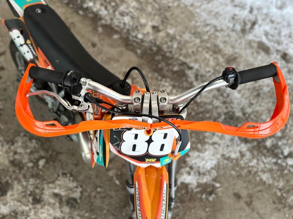 2010 KTM 50 SX, оранжевый, 80000 рублей - вид 8