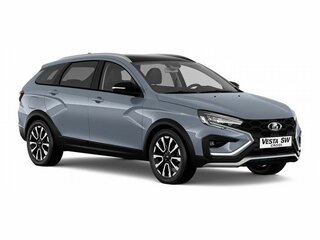 2026 Lada (ВАЗ) Vesta SW Cross I Рестайлинг (NG), серый, 2128000 рублей, вид 1