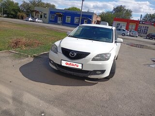 2008 Mazda 3 I (BK) Рестайлинг, белый, 500000 рублей, вид 1