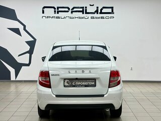 2020 Lada (ВАЗ) Granta I Рестайлинг, белый, 750000 рублей, вид 4