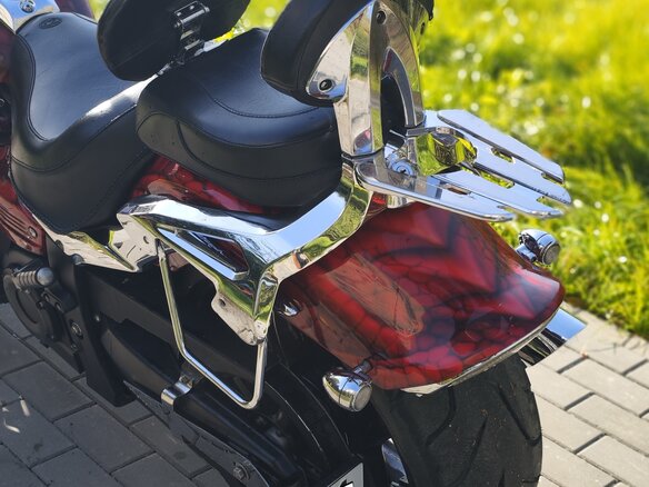 2007 Yamaha XV 1900, красный, 730000 рублей - вид 15