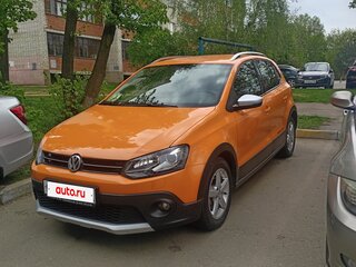 2014 Volkswagen Polo V, оранжевый, 1650000 рублей, вид 1