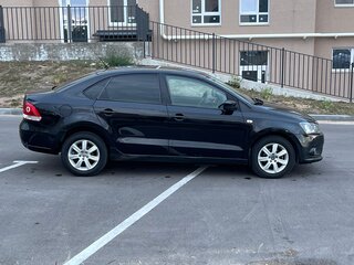 2012 Volkswagen Polo V, чёрный, 565000 рублей, вид 4