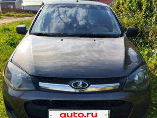 2014 Lada (ВАЗ) Kalina II, коричневый, 430000 рублей, вид 3