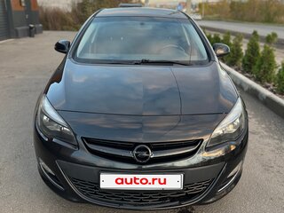 2013 Opel Astra J Рестайлинг, чёрный, 728000 рублей, вид 2