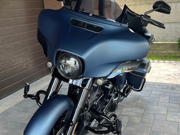 2021 Harley-Davidson Street Glide, синий, 1850000 рублей - вид 1