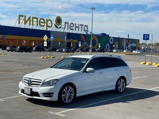 2013 Mercedes-Benz C-Класс 180 BlueEFFICIENCY III (W204) Рестайлинг, белый, 1350000 рублей, вид 2