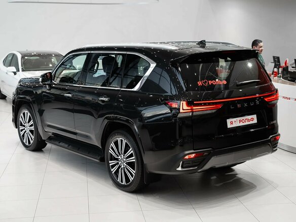 2026 Lexus LX 600 IV, чёрный - вид 7