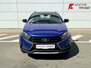2021 Lada (ВАЗ) Vesta SW Cross I, синий, 1065000 рублей, вид 2