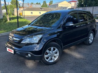 2008 Honda CR-V III, чёрный, 1150000 рублей, вид 2