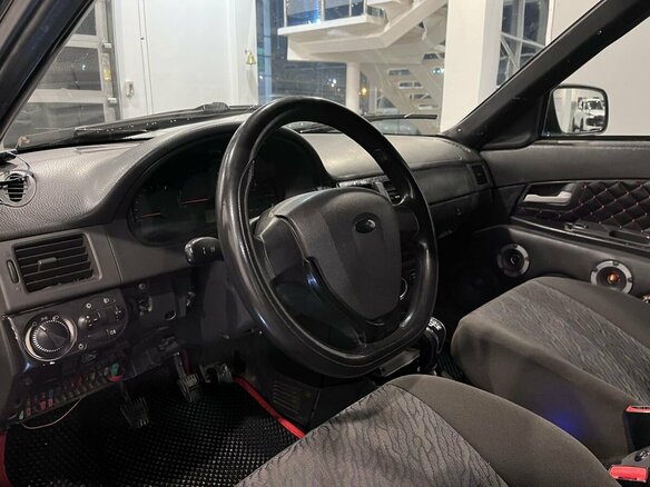 2008 Lada (ВАЗ) Priora I, чёрный - вид 22