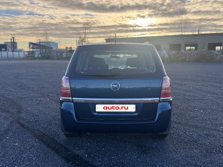2007 Opel Zafira B, зелёный, 495000 рублей, вид 3