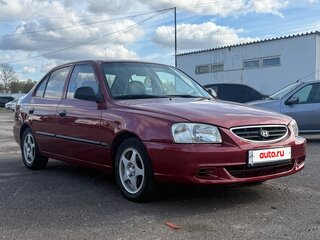 2006 Hyundai Accent ТагАЗ II, красный, 319999 рублей, вид 1