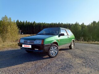 2000 Lada (ВАЗ) 2108, зелёный, 70000 рублей, вид 1