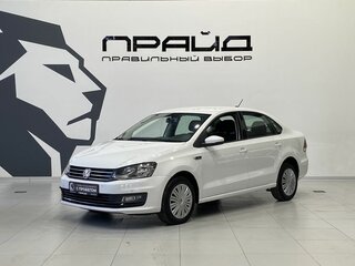 2019 Volkswagen Polo V Рестайлинг, белый, 1359900 рублей, вид 1