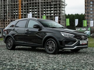 2024 Lada (ВАЗ) Vesta SW Cross I Рестайлинг (NG), чёрный, 1459000 рублей, вид 4
