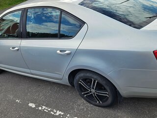 2014 Skoda Octavia III (A7), серебристый, 885000 рублей, вид 2