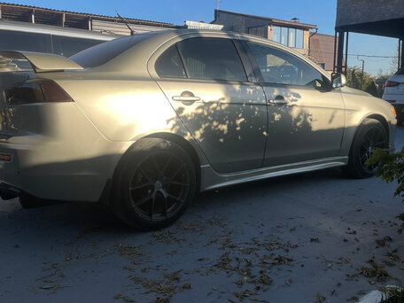 2007 Mitsubishi Lancer X, бежевый, 850000 рублей, вид 4