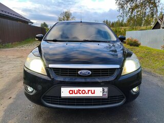 2009 Ford Focus II Рестайлинг, чёрный, 450000 рублей, вид 2