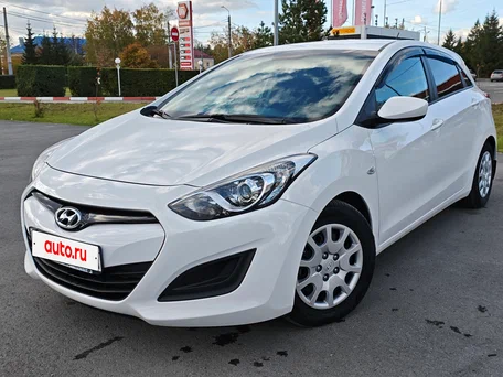 2013 Hyundai i30 II, белый, вид 1