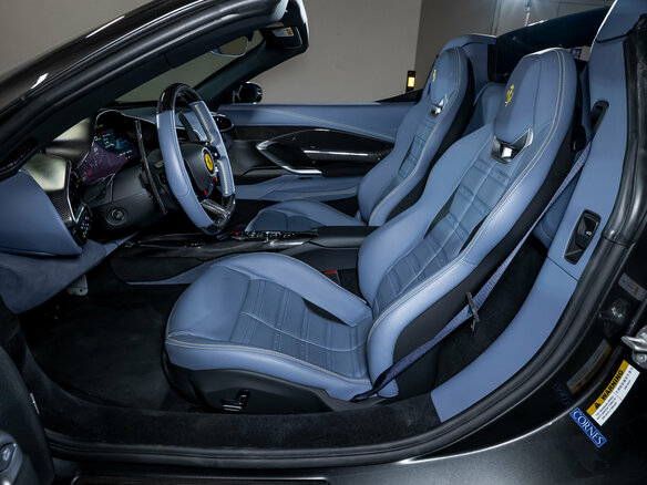 2025 Ferrari 296 GTS, серый - вид 27