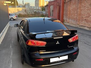 2008 Mitsubishi Lancer X, чёрный, 615000 рублей, вид 4