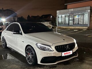 2015 Mercedes-Benz C-Класс AMG 450 AMG IV (W205), белый, 2900000 рублей, вид 4