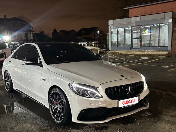 2015 Mercedes-Benz C-Класс AMG 450 AMG IV (W205), белый - вид 3