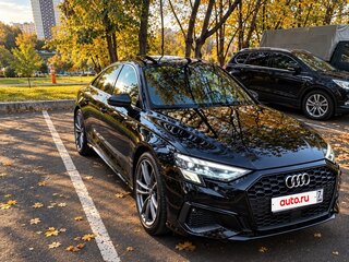 2021 Audi A3 35 TFSI IV (8Y), чёрный, 1990000 рублей, вид 1