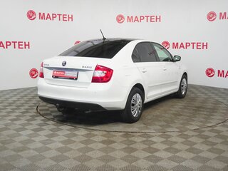2016 Skoda Rapid I, белый, 925000 рублей, вид 5
