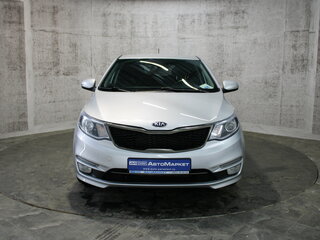 2016 Kia Rio III Рестайлинг, серый, 889000 рублей, вид 2