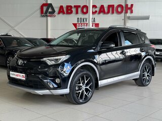 2017 Toyota RAV4 IV (XA40) Рестайлинг, чёрный, 2400000 рублей, вид 1