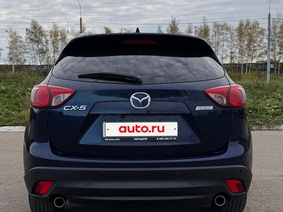 2013 Mazda CX-5 I, синий, 1320000 рублей - вид 5