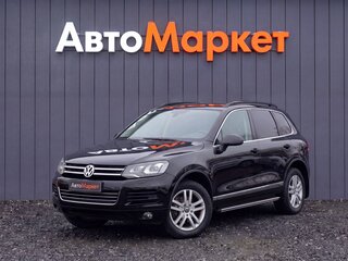 2011 Volkswagen Touareg II, чёрный, 1829000 рублей, вид 3