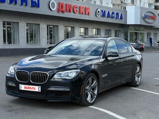 2014 BMW 7 серии 740i V (F01/F02/F04) Рестайлинг, чёрный, 2690000 рублей, вид 1