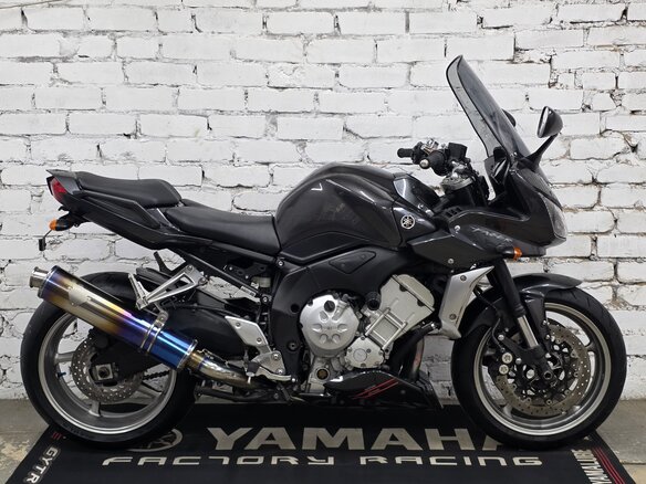 2008 Yamaha FZ1, серый - вид 2