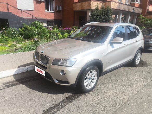 2013 BMW X3 28i xDrive II (F25), серый, 1600000 рублей