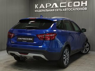 2020 Lada (ВАЗ) Vesta SW Cross I, синий, 1210000 рублей, вид 2