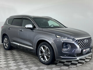 2019 Hyundai Santa Fe IV, серый, 2970000 рублей, вид 3