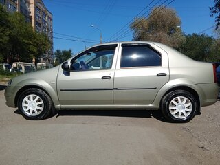 2012 Renault Logan I Рестайлинг, бежевый, 530000 рублей, вид 4
