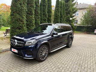 2017 Mercedes-Benz GLS 400 I (X166), синий, 3750000 рублей, вид 2