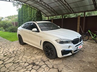 2018 BMW X6 40d II (F16), белый, 4690000 рублей, вид 2