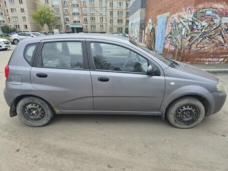 2007 Chevrolet Aveo I, серый, 250000 рублей, вид 2