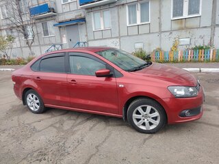 2012 Volkswagen Polo V, пурпурный, 900000 рублей, вид 4