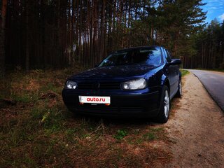 1999 Volkswagen Golf IV, синий, 290000 рублей, вид 4