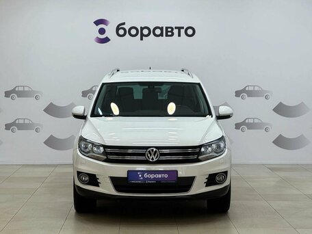 2012 Volkswagen Tiguan I Рестайлинг, белый, 1440000 рублей, вид 2