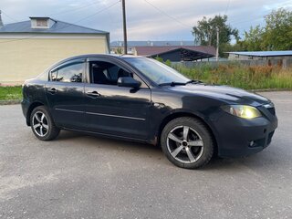 2006 Mazda 3 I (BK) Рестайлинг, чёрный, 310000 рублей, вид 3