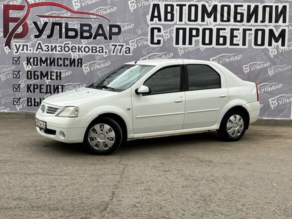 2008 Renault Logan I, белый, 359000 рублей - вид 2